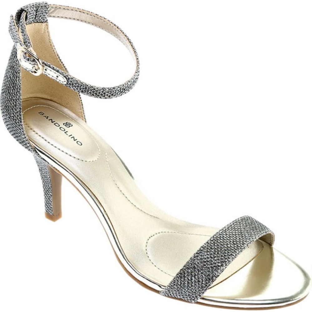 💎 NIB! Bandolino Metallic Heels